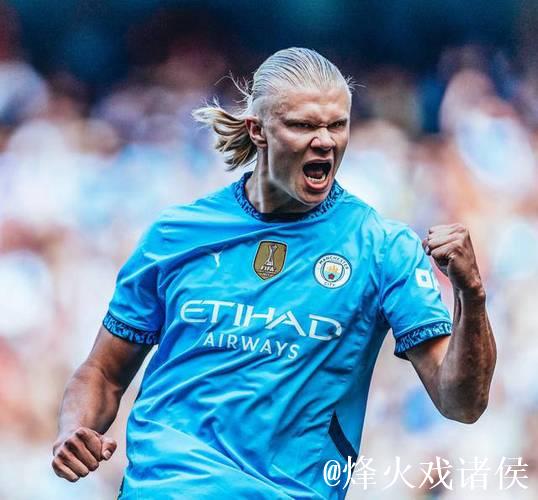 哈兰德英超百球里程碑福登连场双响 曼城5-4富勒姆